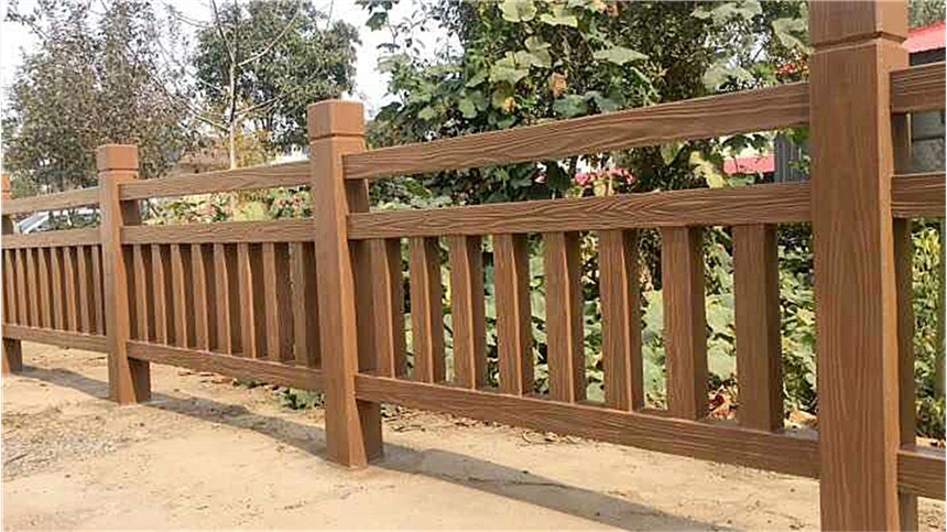 仿木护栏如何喷涂油漆